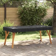 vidaXL Capa de Mesa Liso Preto 182 x 92 x 15 cm tecido