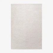 Alfombra De Exterior Retangular 160x230 Cm Em Polietileno Nicolalla Gardénia Branco - Sklum