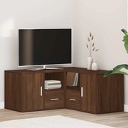 vidaXL Armário canto 160x40x45 cm derivados madeira carvalho castanho