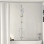 vidaXL Conjunto de Cabeça de Chuveiro Prateado 47 x 20 x 95 cm