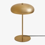 Candeeiro De Mesa Hilma Em Metal Dourado - Sklum