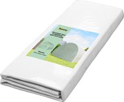 Outsunny Cobertura de Estufa de Túnel 6x3x2m Cobertura de Substituição de Estufa com 12 Janelas e Portas Enroláveis Branco | Aosom Portugal