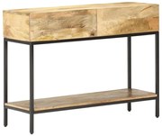 vidaXL Mesa consola 100x35x76 cm madeira de mangueira maciça