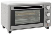 Mini Forno Elétrico 21L 1400W Forno Elétrico de Mesa com Temporizador