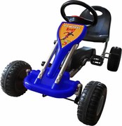 vidaXL Kart a pedais azul