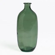 Garrafa De Vidro Reciclado Lumas Verde Couve - Sklum