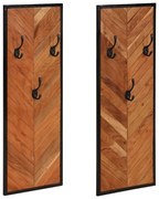 Bengaleiros 2 pcs 35x1x90 cm Madeira maciça Acácia