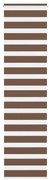vidaXL Cortina de zebra 55x200 cm largura do tecido 50,9 cm poliéster
