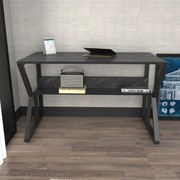 Secretária Wake – Mármore Preto – 120x72,8x60 cm
