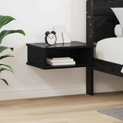vidaXL Mesa-de-cabeceira Carvalho Preto 40 x 31 x 15 cm