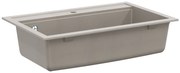 vidaXL Pia Cinzeto 795 x 505 mm Granito