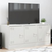 vidaXL Móvel de TV 99x39x44 cm aço branco