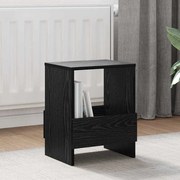 vidaXL Estante de Revistas 2 pcs Carvalho Preto 35 x 30 x 45 cm