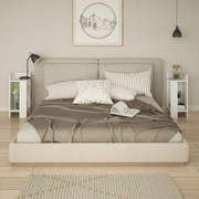 Secretária Box – Nogueira e Amarelo – 120x75x65 cm