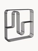 Estante de parede em metal Curva