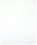 vidaXL Lençol ajustável 100x200 cm algodão jersey branco