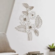 PAINEL DE PAREDE DE FERRO WHITY 54X6,4X73,7 CM MULTICOLORIDO