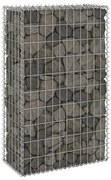vidaXL Muro gabião com tampas aço galvanizado 60x30x100 cm