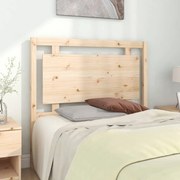 Cabeceira de cama 105,5x4x100 cm madeira de pinho maciça