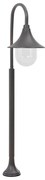 Candeeiro de pé para jardim E27 120 cm alumínio bronze
