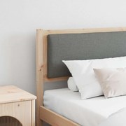 vidaXL Cabeceira Outros Castanho 200 cm Madeira de pinho maciça