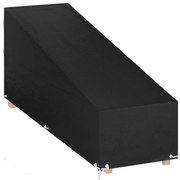 Capa para espreguiçadeira 12 ilhós 205x75x40/70 cm polietileno