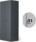 Armários de Escritório Contabilidade 1960x1000x420mm Ofy Preto