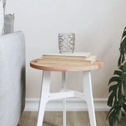 vidaXL Tampo de mesa redondo Ø30x1,5 cm madeira de faia maciça