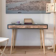 ****  
Secretária Milano – Antracite Carvalho – 105x79x55 cm

**