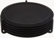Bases para copos de silicone com suporte Plain, conjunto de 6