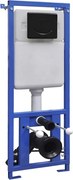 vidaXL Cisterna alta oculta 11 L 41 x 14 x (110-125) cm
