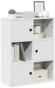 vidaXL Estante 60x24x76,5 cm derivados de madeira branco