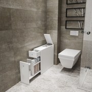 Armário de Casa de Banho Calencia – Branco – 20 cm x 55 cm x 60 cm