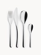 Conjunto de talheres polidos Piano, 4 pessoas, conjunto de 16