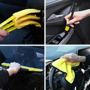 vidaXL Conjunto de Escovas para Carro Multicolor vime PE