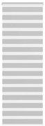 vidaXL Cortina de zebra 70x200 cm largura do tecido 65,9 cm poliéster