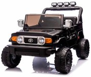 Carro elétrico para crianças Toyota FJ Cruiser XXL 24V 4x4, licença oficial (dois lugares), bateria de lítio portátil, chassis alto, suspensão traseir