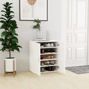 vidaXL Armário para sapatos 60x35x70 cm derivados de madeira branco