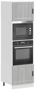 vidaXL Armários forno 2 pcs Porto derivados de madeira cinzento sonoma