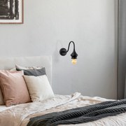 Candeeiro de Parede Alaaddin – Preto – 10 x 31 cm