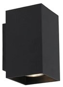 LED Candeeiro de parede inteligente moderno preto incl. 2 WiFi GU10 - Sandy Design,Moderno