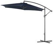 Chapéu de Sol Excêntrico Sunny 3m - Azul