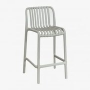 Taburete Alto De Jardim Empilhável Em Polipropileno Wendell Verde Cáqui & ↑65 Cm - Sklum