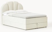 Cama boxspring com espaço de arrumação Romia