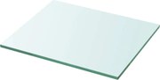 vidaXL Prateleira de vidro 30x25 cm transparente