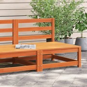 vidaXL Sofá s/ braços p/ jardim 70x70x67 cm pinho maciço castanho-mel