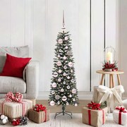 vidaXL Árvore de Natal Artificial Verde 120 cm PVC, Plástico e Aço