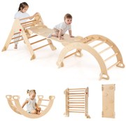 Casa de brincar infantil com luzes de estrelas, janelas e cortinas de rede. Tenda infantil. Tenda de brincar infantil. Tenda de brincar cinza.