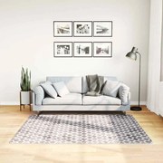 vidaXL Tapete lavável antiderrapante 120x170 cm multicor