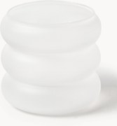 Copos pequenos artesanais em vidro borossilicato Bubbly, conjunto de 4